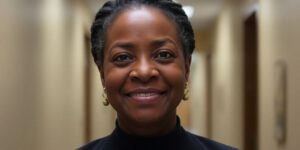 udge Ursula Jones Dickson's official portrait.