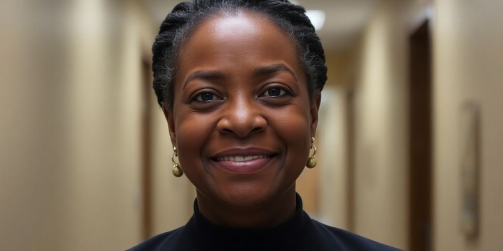 udge Ursula Jones Dickson's official portrait.
