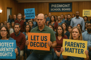Piedmont school board state curriculum mandate