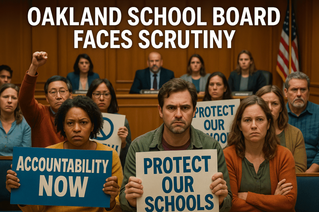 Oakland school board news