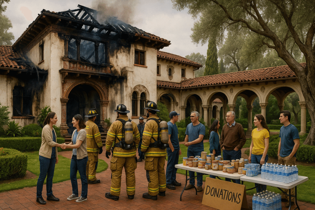 Casa Peralta fire San Leandro