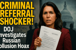 DOJ criminal referral Russian collusion hoax
