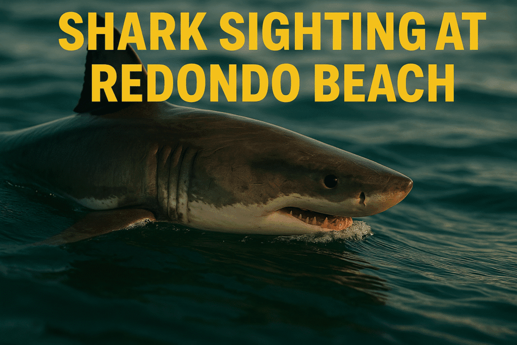 Redondo Beach shark sighting