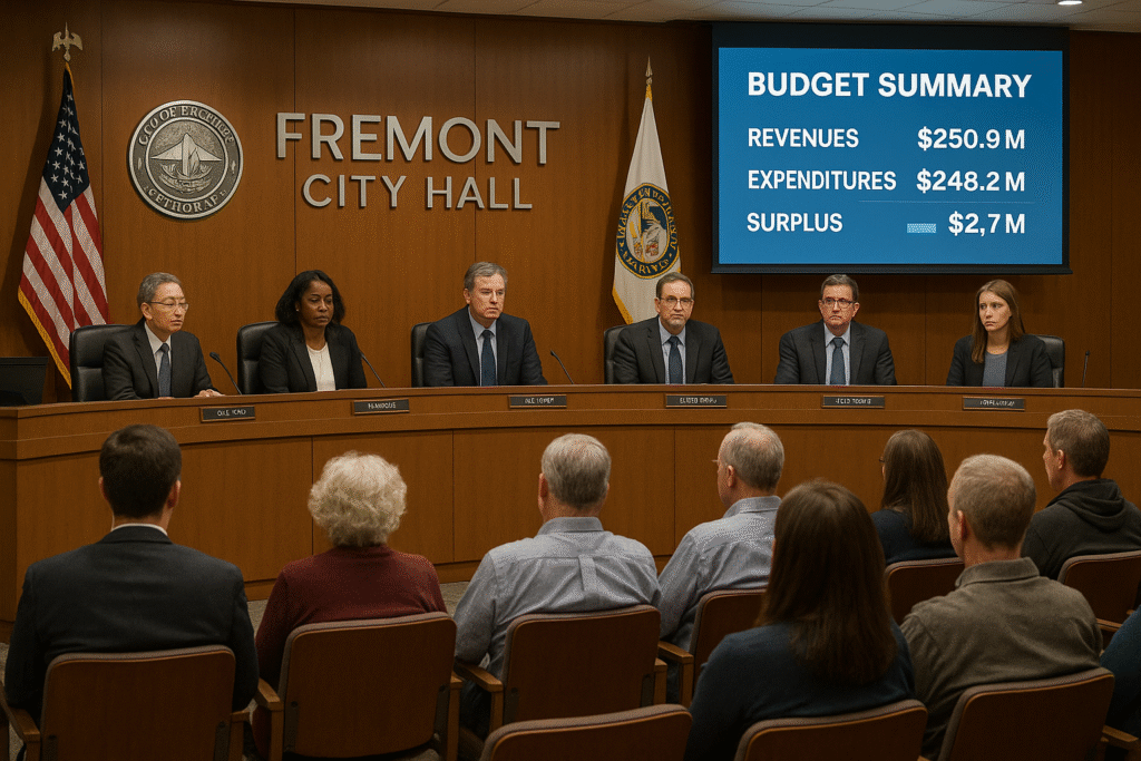 Fremont city budget