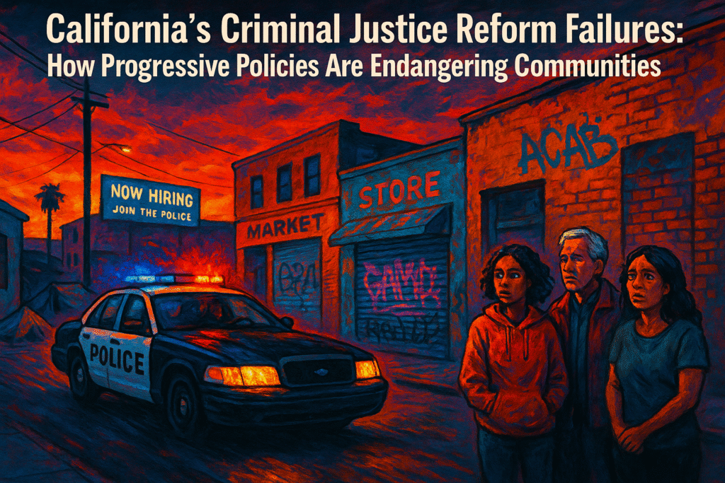 California criminal justice reform failures