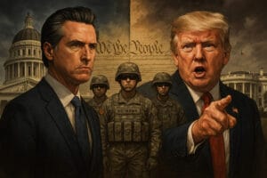 Gavin Newsom lawsuit Trump