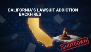 California lawsuit costs federal shutdown