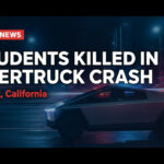 Tesla Cybertruck crash Piedmont