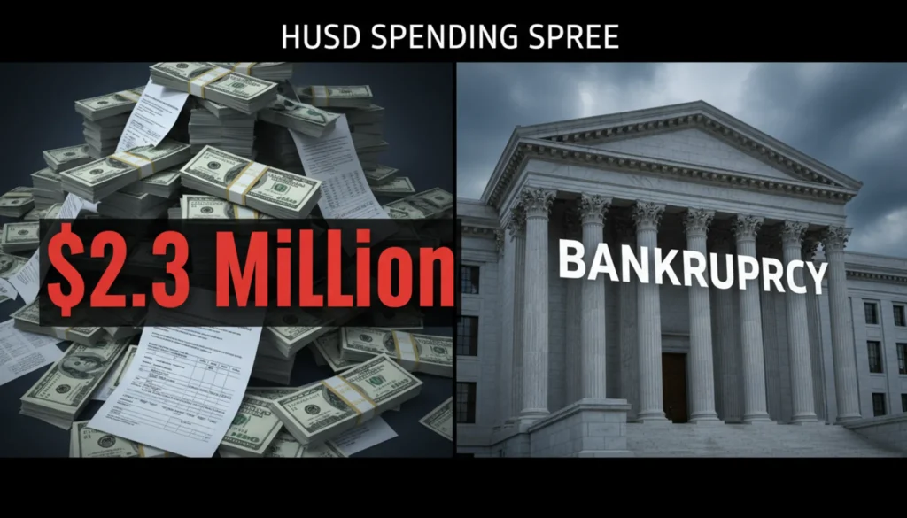 HUSD bankruptcy
