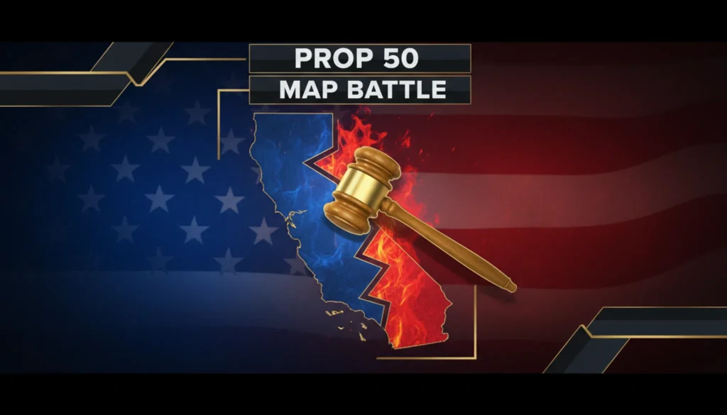 California Prop 50 redistricting