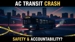 AC Transit bus crash Oakland