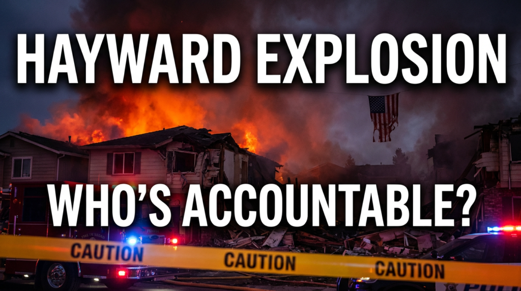 Hayward gas explosion