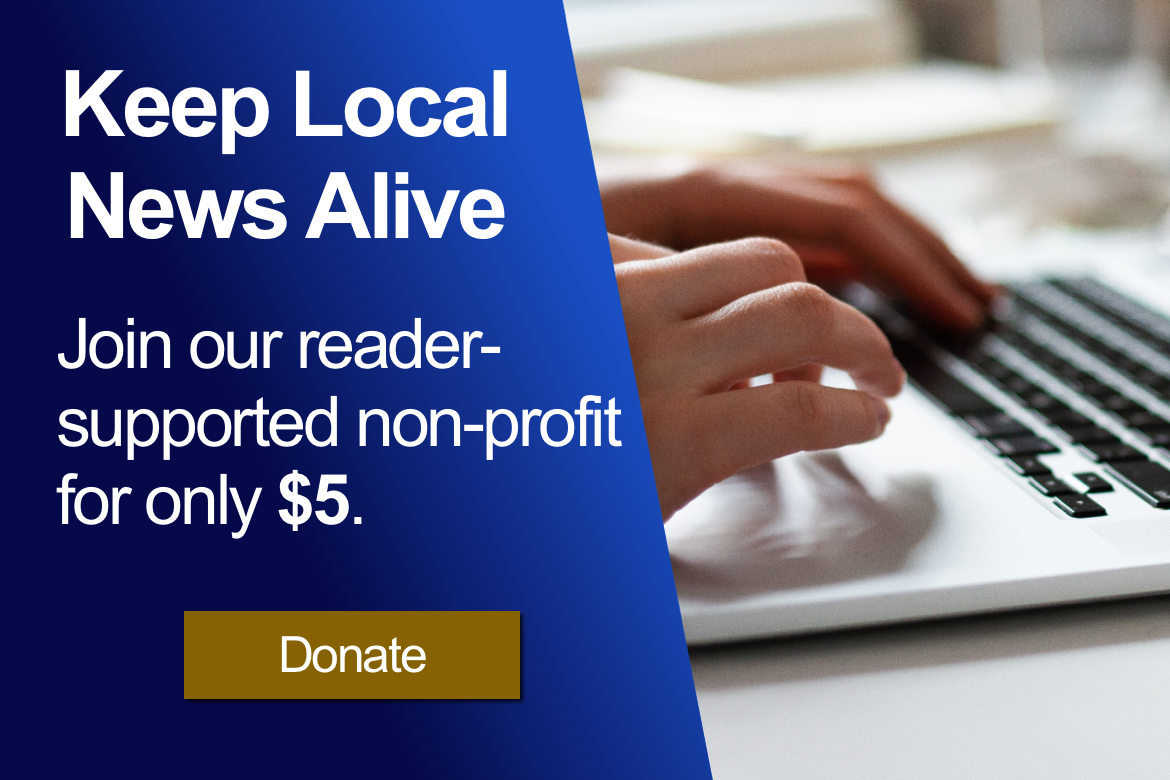 The Town Hall Donation banner