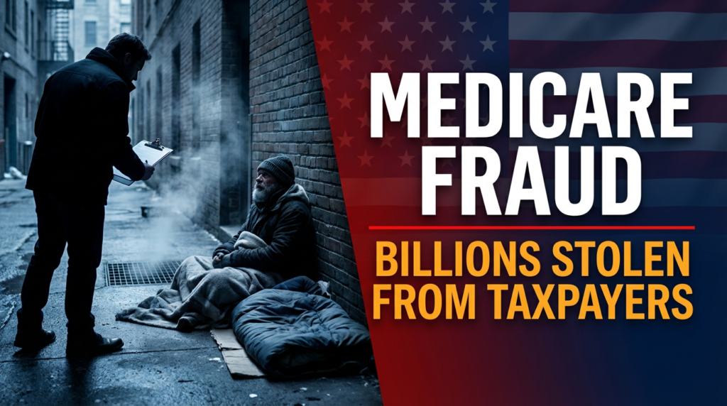Medicare fraud homeless California