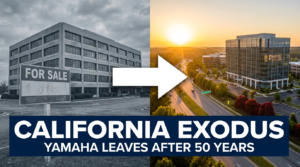 Yamaha leaving California