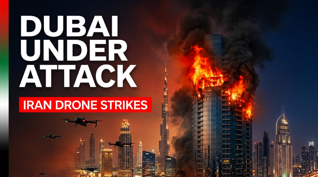 Iran drone attack Dubai 2026