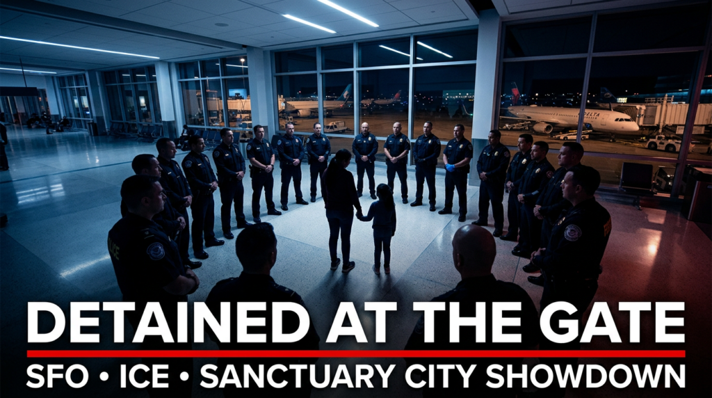ICE detention SFO airport