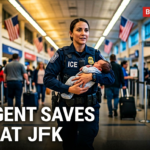 ICE Agent Saves Choking 1-Year-Old at JFK Airport — The Story the Media Buried