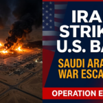 Iran Strikes U.S. Troops in Saudi Arabia: What Operation Epic Fury Means One Month In