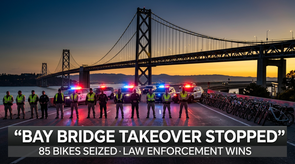 Bay Bridge bicycle takeover