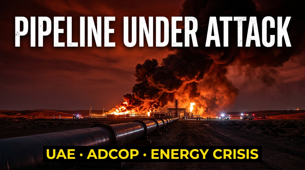 ADCOP pipeline fire