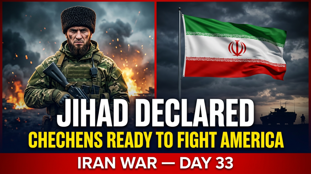 Chechen fighters Iran war