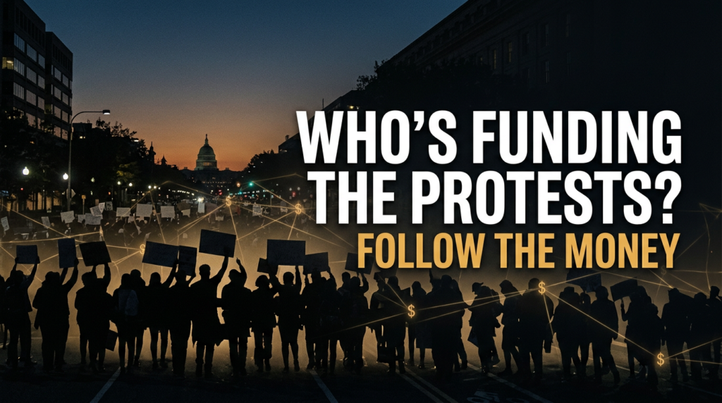 protest funding dark money