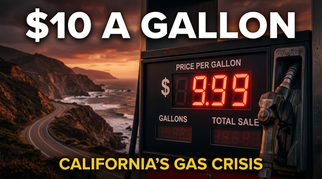 California $10 gas price