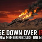 F-15E Shot Down Over Iran: One Crew Member Rescued, One Missing as U.S.-Iran War Escalates