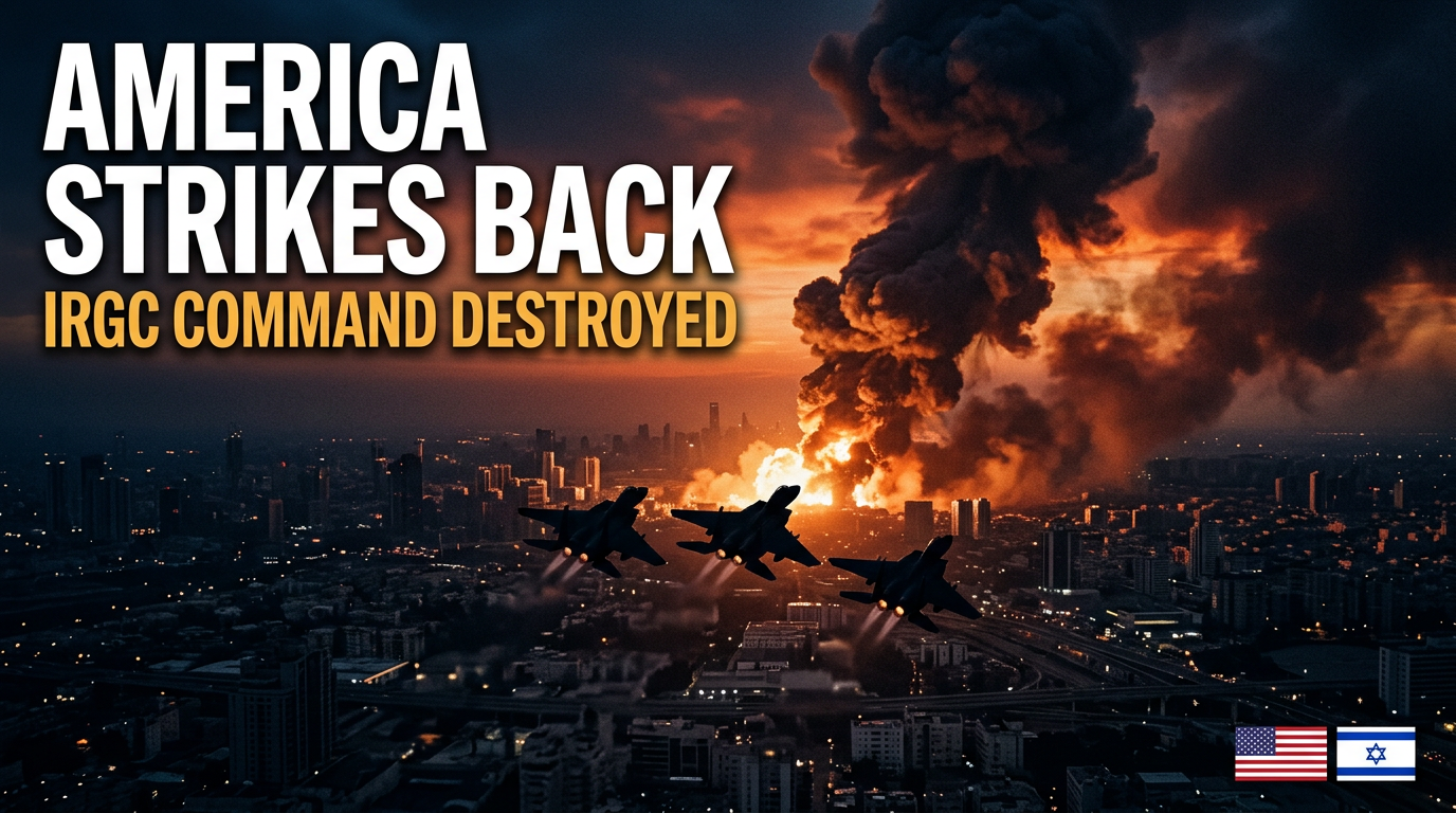 Terror Machine US and Israel Strike the Heart of Iran's IRGC Terror Machine — Six ...