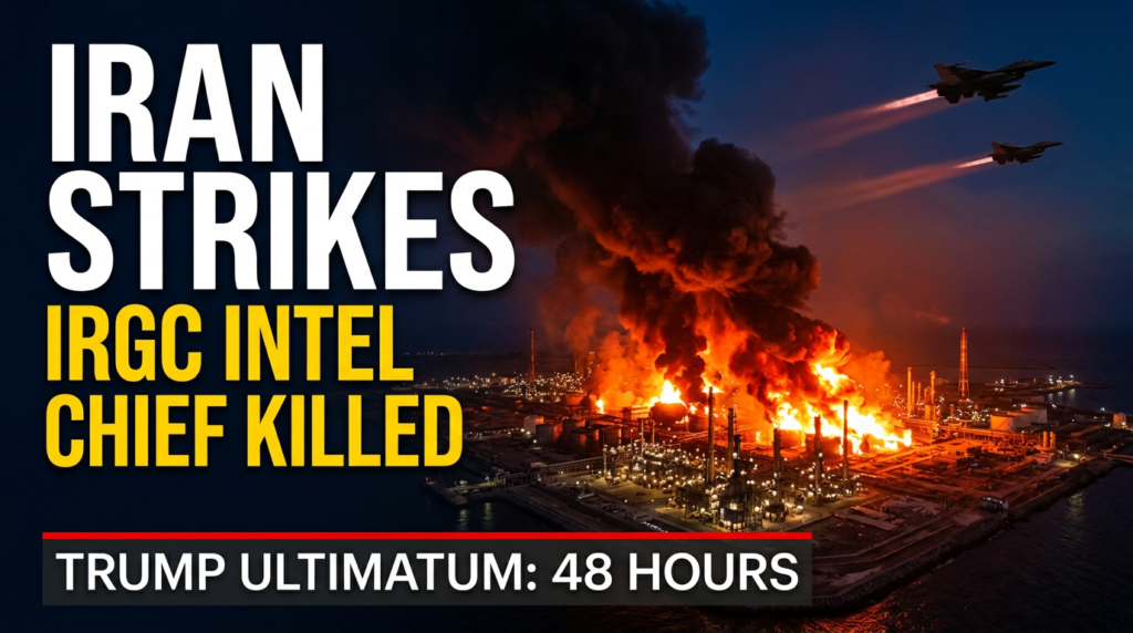 Israel strikes Iran IRGC petrochemical plant