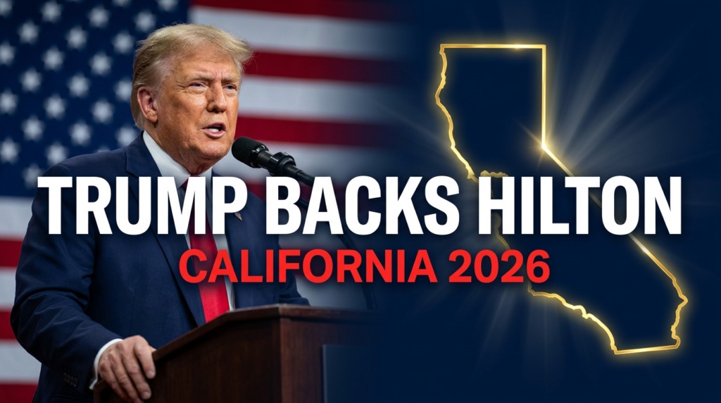 Steve Hilton California governor