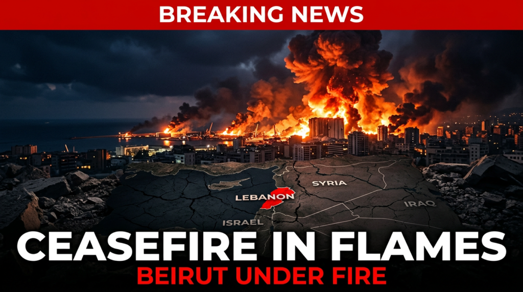 Israel Lebanon strikes ceasefire