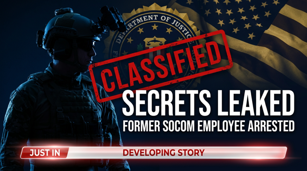 former SOCOM employee arrested