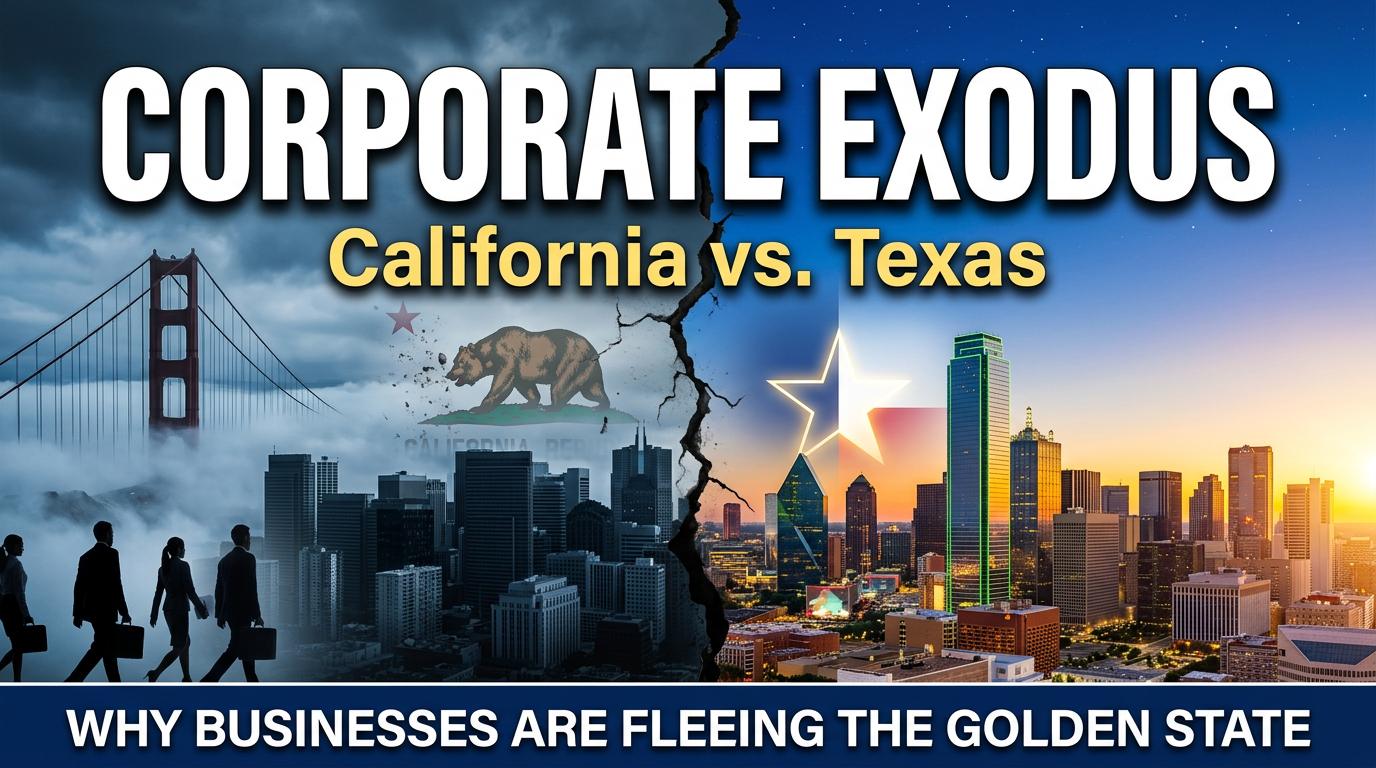 California's Corporate Exodus: How High Taxes and Overregulation Are ...