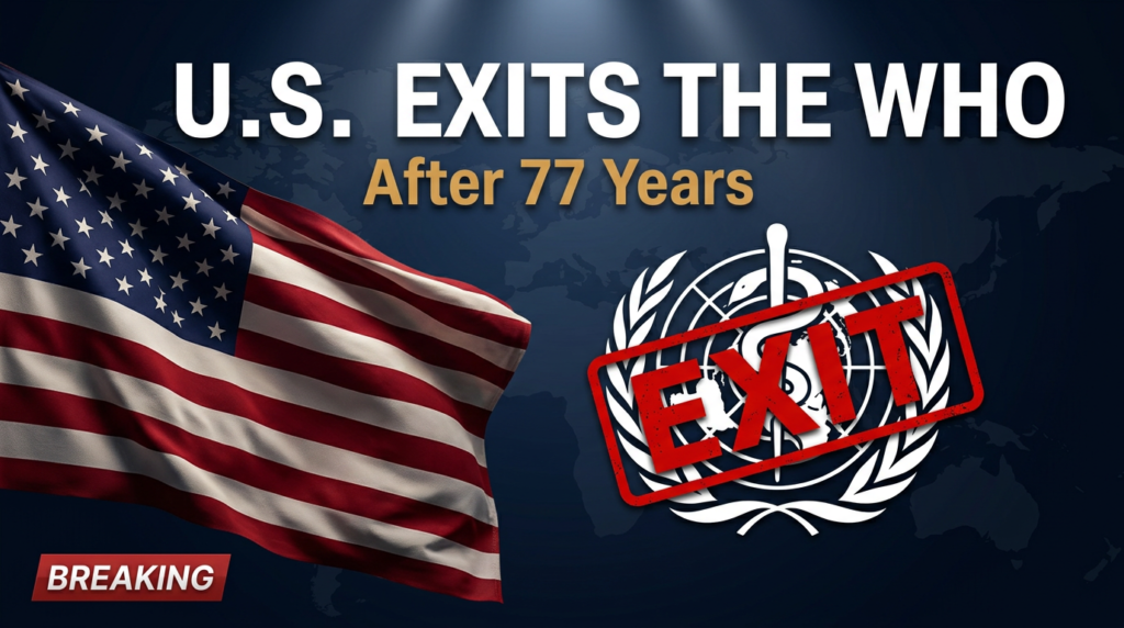 US withdrawal from WHO