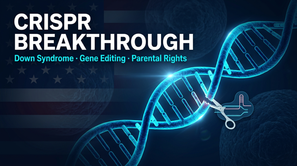 CRISPR Down syndrome gene editing