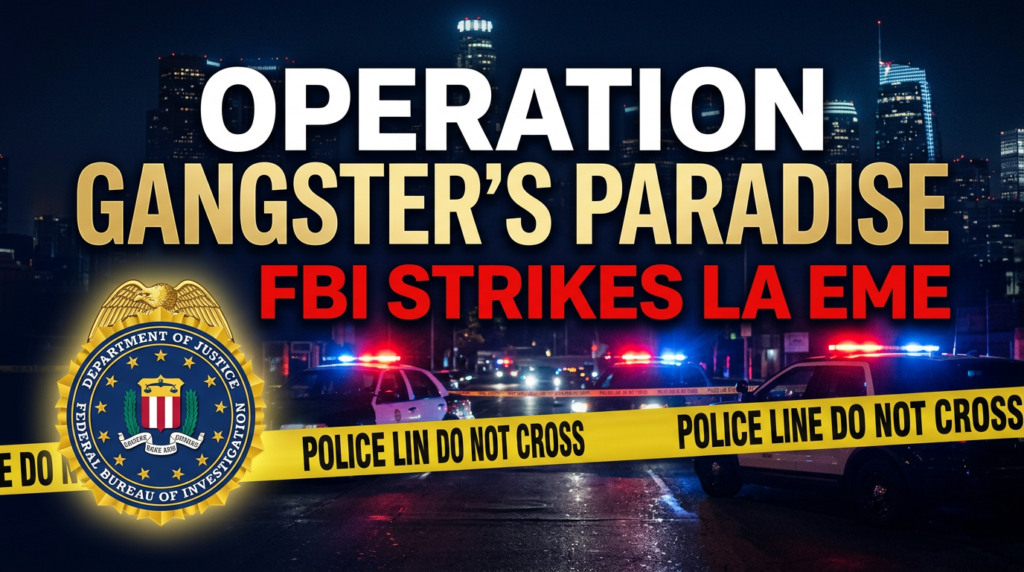 Operation Gangster's Paradise Mexican Mafia