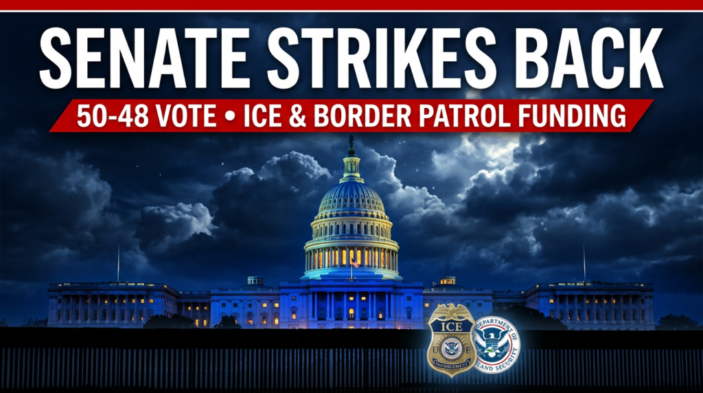 Senate ICE Border Patrol budget reconciliation