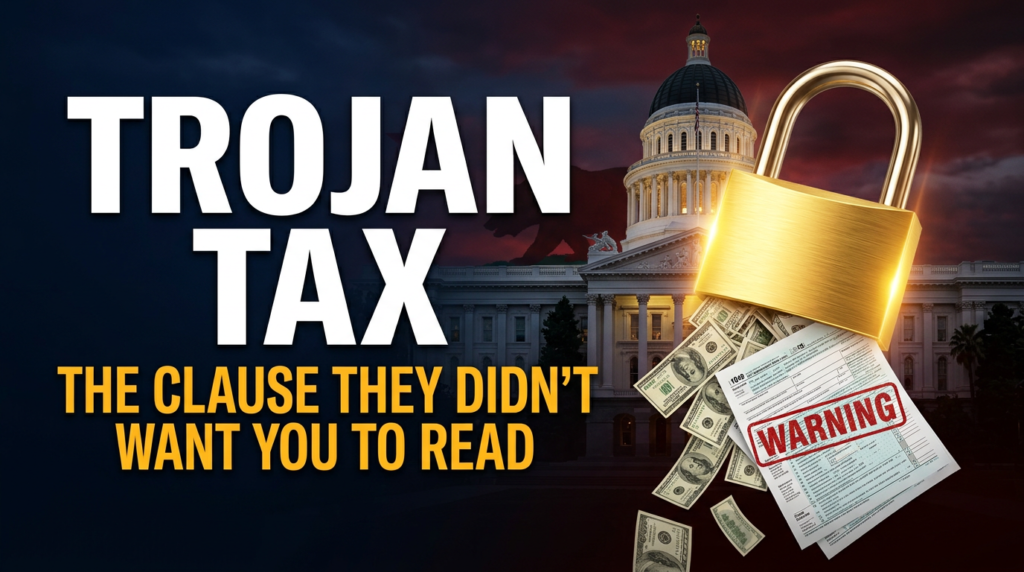 California Billionaire Tax amendment clause