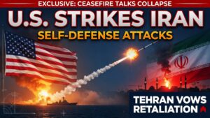 US strikes Iran ceasefire