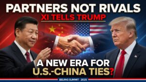 President Xi partners not rivals