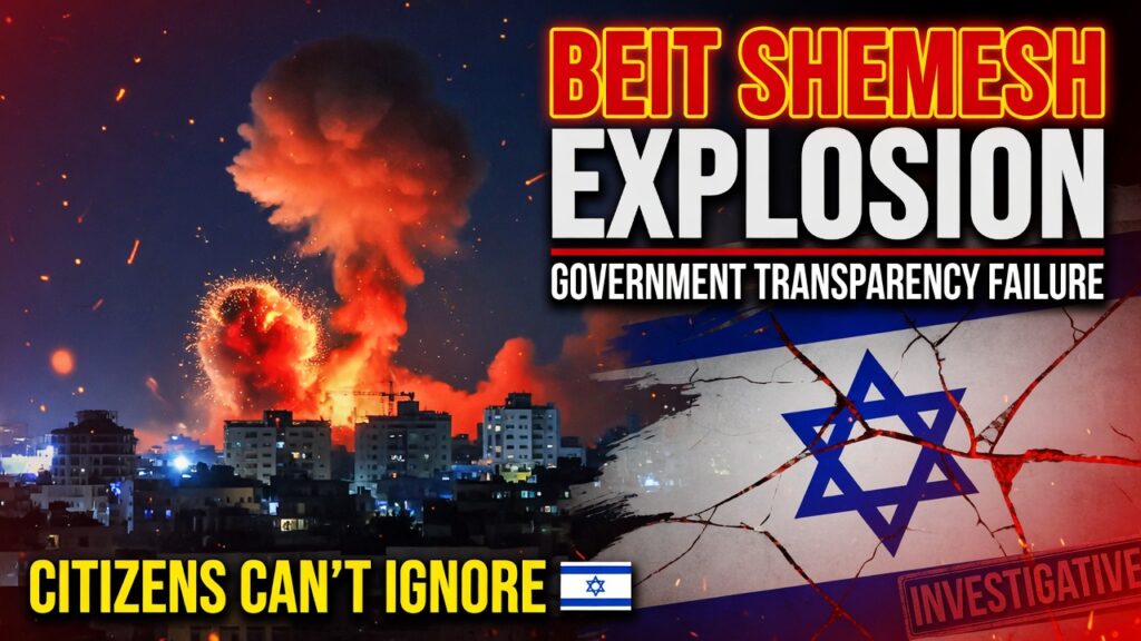 Beit Shemesh explosion