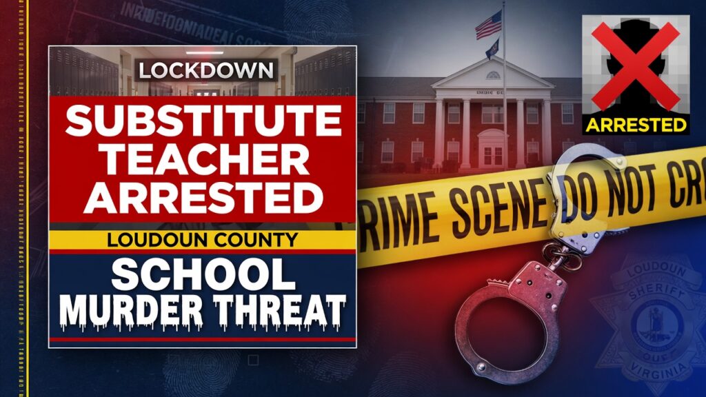Loudoun County substitute teacher arrested
