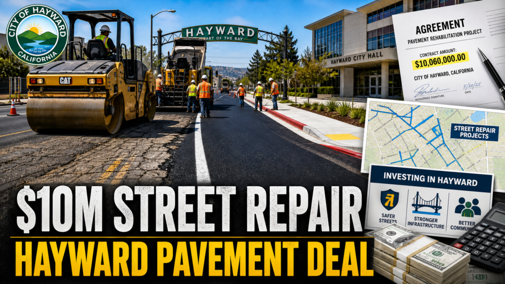 Hayward pavement contract