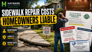 Hayward sidewalk repair ordinance