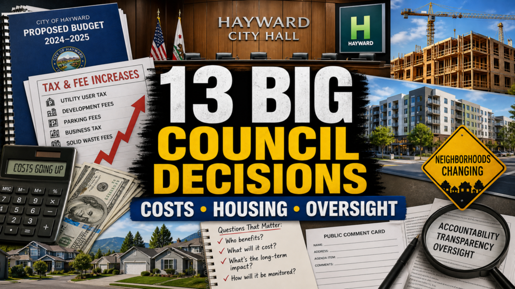 Hayward City Council decisions