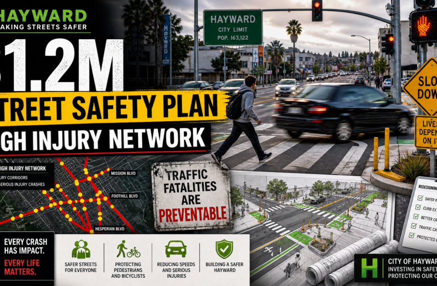 Hayward High Injury Network