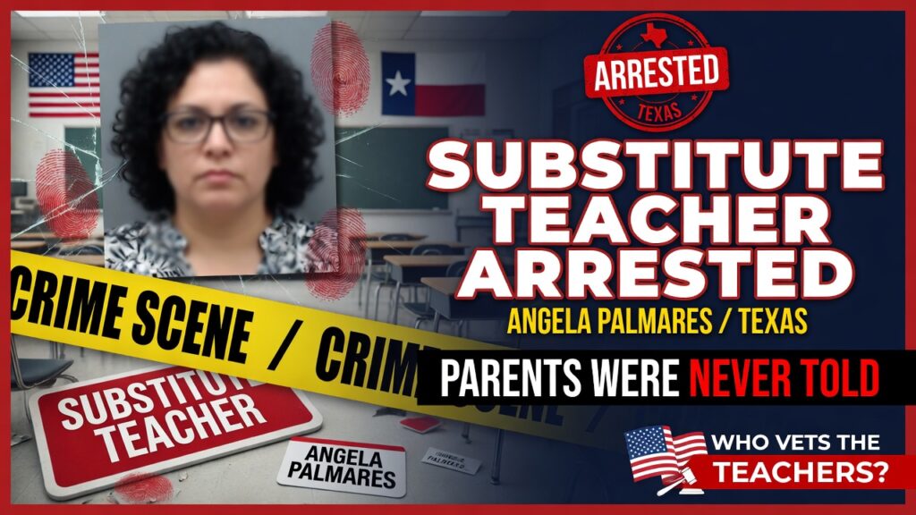 Angela Palmares substitute teacher Texas