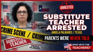 Angela Palmares substitute teacher Texas